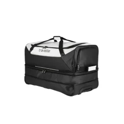 Heren Reistassen|Dames Reistassen>Travelite Basics Wheeled Duffle 70cm white