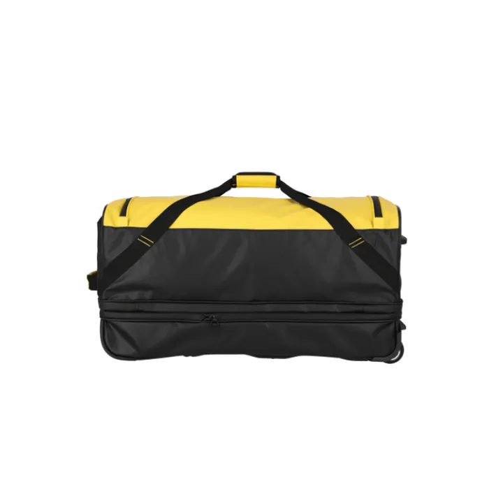 Grote Reistassen|Heren Reistassen>Travelite Basics Wheeled Duffle 70cm yellow