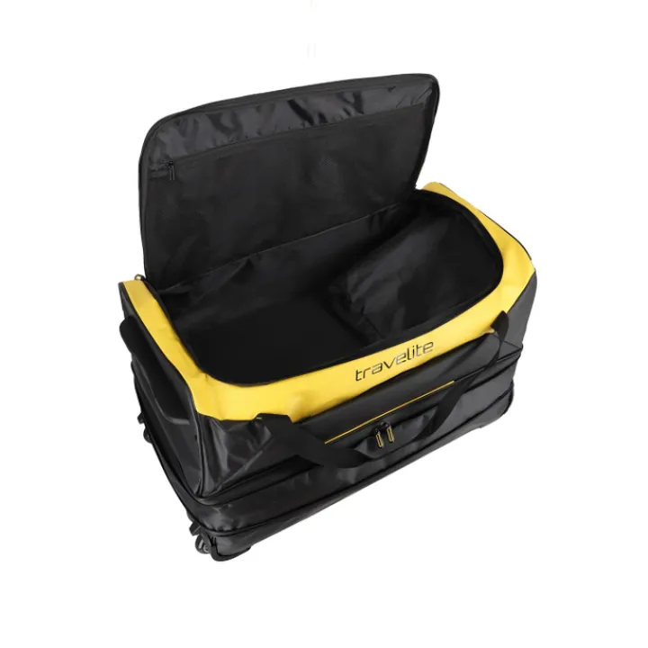 Grote Reistassen|Heren Reistassen>Travelite Basics Wheeled Duffle 70cm yellow