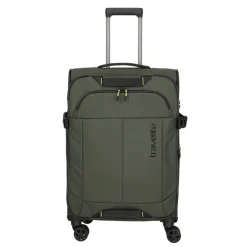 Reistrolleys|Reiskoffers>Travelite Briize 4W Trolley M khaki