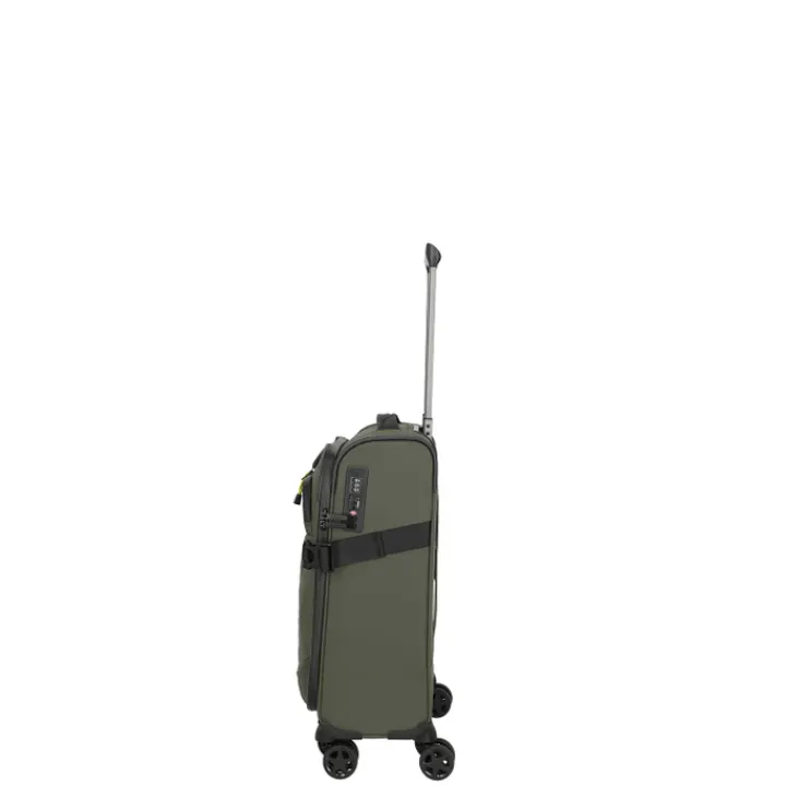 Transavia Trolleys|Ryanair Trolleys>Travelite Briize 4W Trolley S khaki