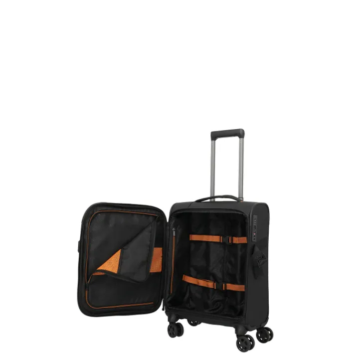 Transavia Trolleys|Ryanair Trolleys>Travelite Briize 4W Trolley S black