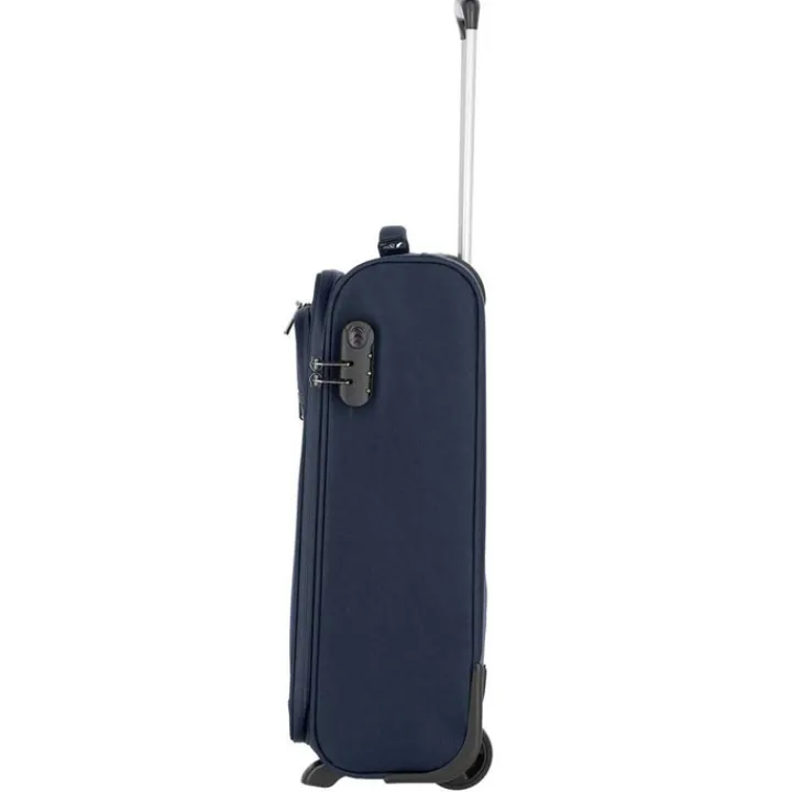 Handbagage Trolleys|Reistrolleys>Travelite Cabin 2 Wiel Boardtrolley navy