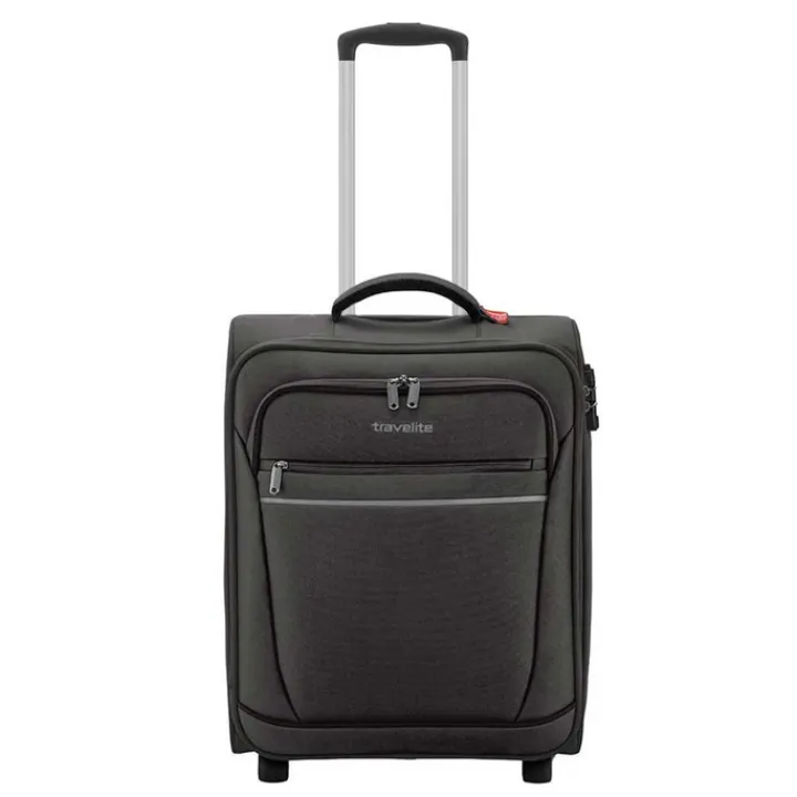 Handbagage Trolleys|Reistrolleys>Travelite Cabin 2 Wiel Boardtrolley black
