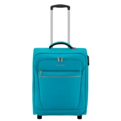 Handbagage Trolleys|Reistrolleys>Travelite Cabin 2 Wiel Boardtrolley turquoise