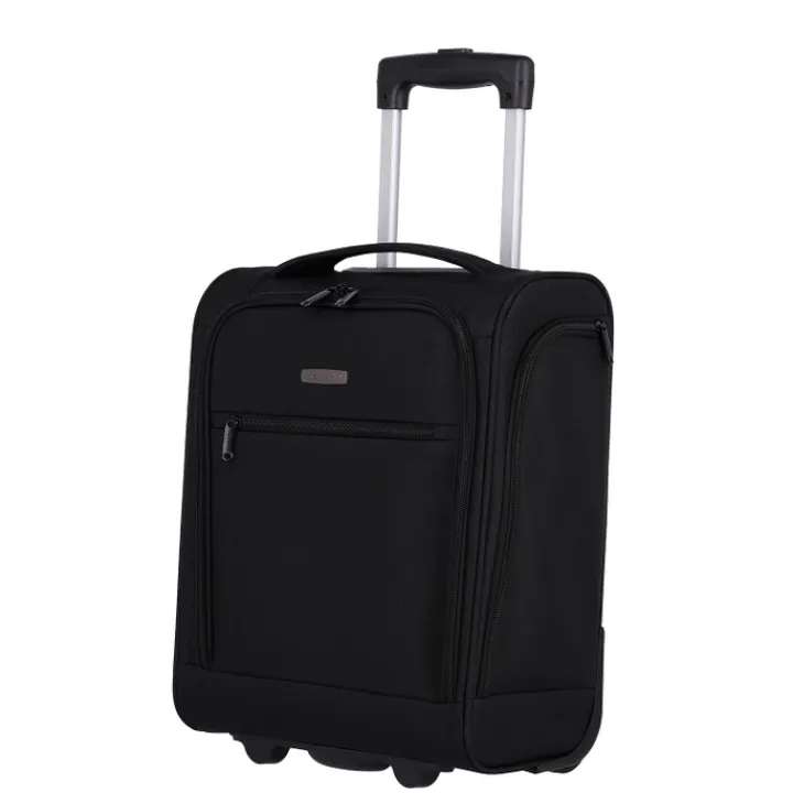 Handbagage Trolleys|Reistrolleys>Travelite Cabin 2 Wiel Underseater 43cm black