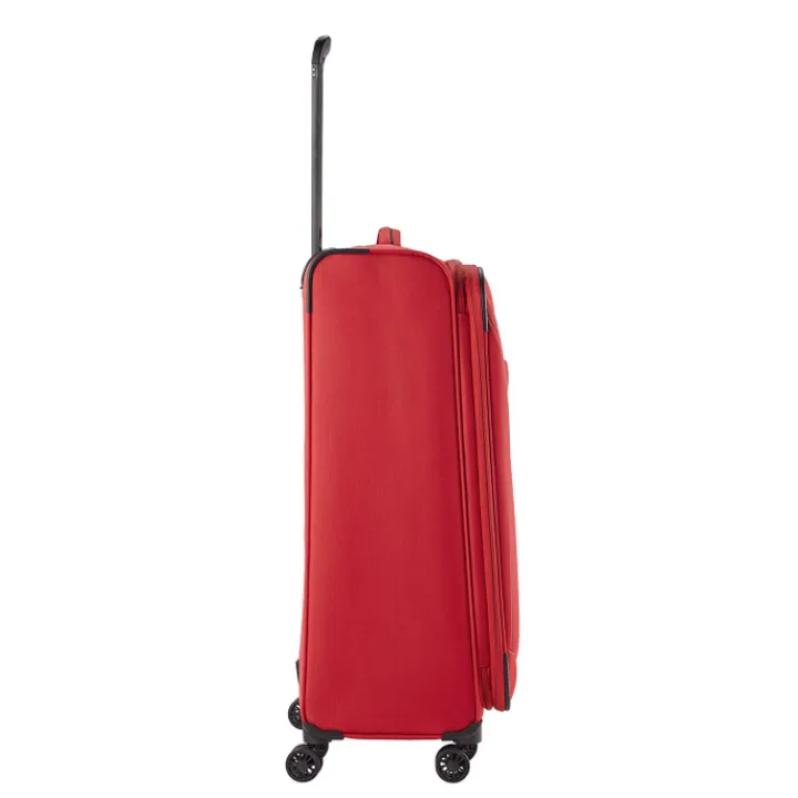 Reistrolleys|Reiskoffers>Travelite Chios 4 Wiel Trolley L red
