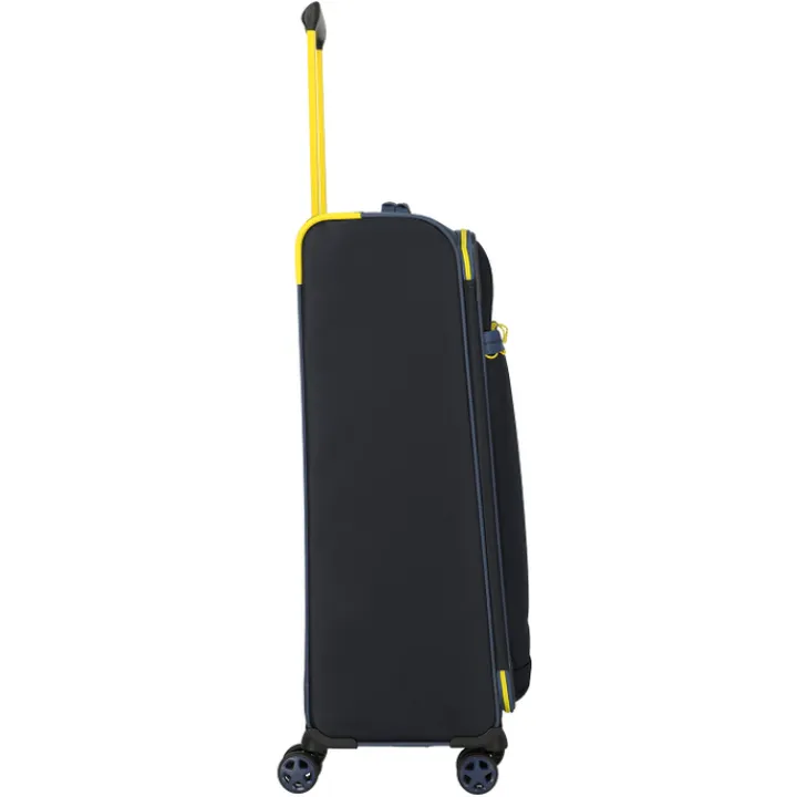Reistrolleys|Reiskoffers>Travelite Color Craze 4 Wheel Trolley L navy