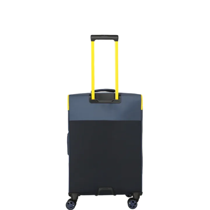 Reistrolleys|Reiskoffers>Travelite Color Craze 4 Wheel Trolley M navy