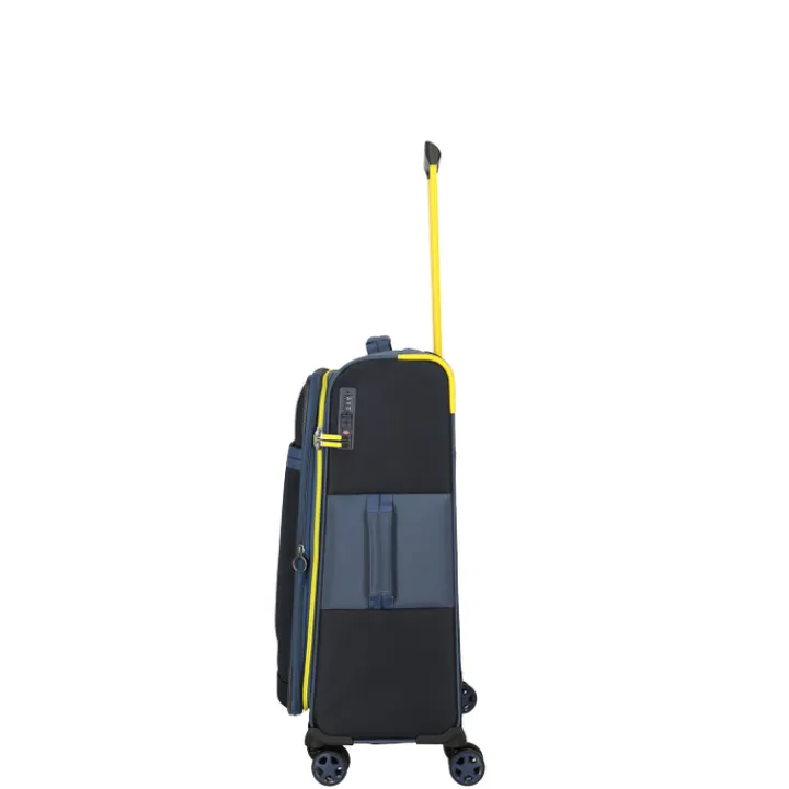 Reistrolleys|Reiskoffers>Travelite Color Craze 4 Wheel Trolley M navy