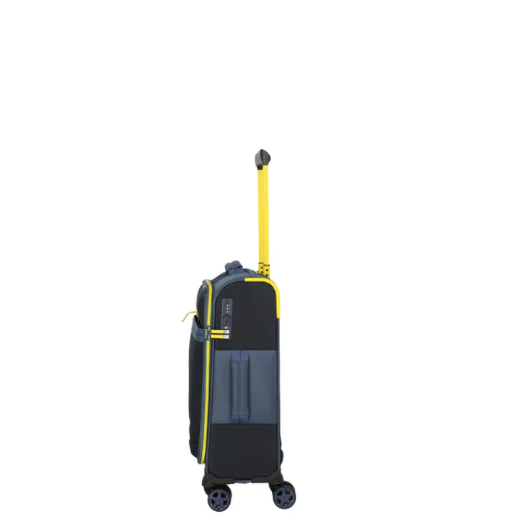 Transavia Trolleys|Ryanair Trolleys>Travelite Color Craze 4 Wheel Cabin Trolley navy