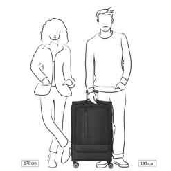 Reistrolleys|Reiskoffers>Travelite Crosslite 5.0 4w Trolley L dark olive