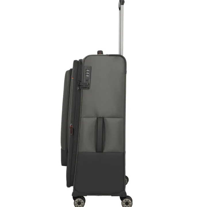 Reistrolleys|Reiskoffers>Travelite Crosslite 5.0 4w Trolley L dark olive