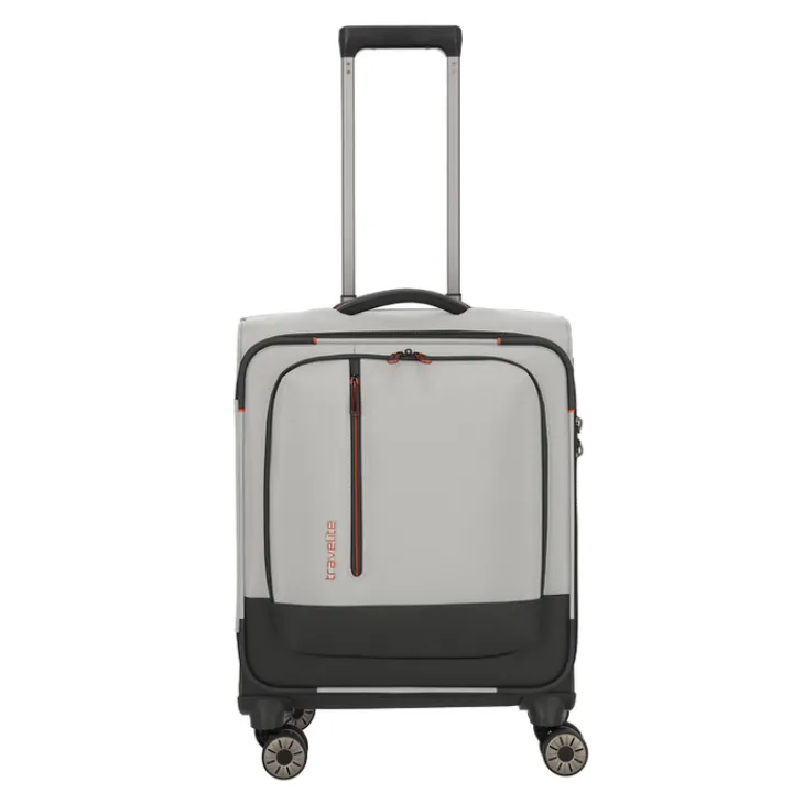 Transavia Trolleys|Ryanair Trolleys>Travelite Crosslite 5.0 4w Trolley S white sand