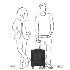 Transavia Trolleys|Ryanair Trolleys>Travelite Crosslite 5.0 4w Trolley S white sand