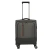 Transavia Trolleys|Ryanair Trolleys>Travelite Crosslite 5.0 4w Trolley S dark olive
