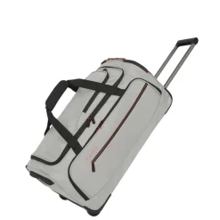 Heren Reistassen|Dames Reistassen>Travelite Crosslite 5.0 Wheeled Duffle M white sand