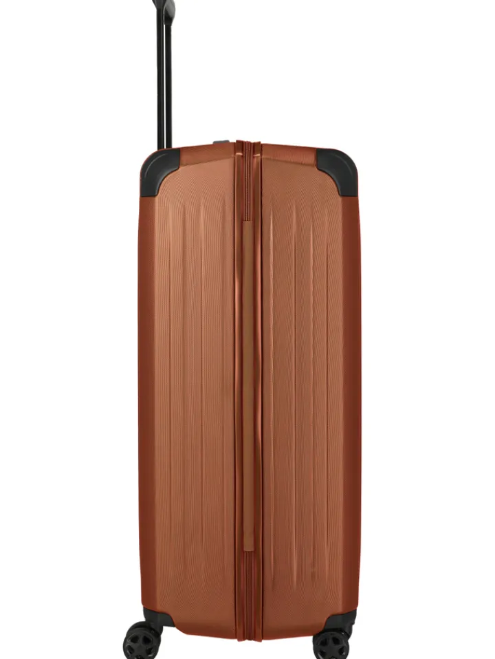 Reistrolleys|Reiskoffers>Travelite Dynamiic 4 Wheel Trolley XL amber