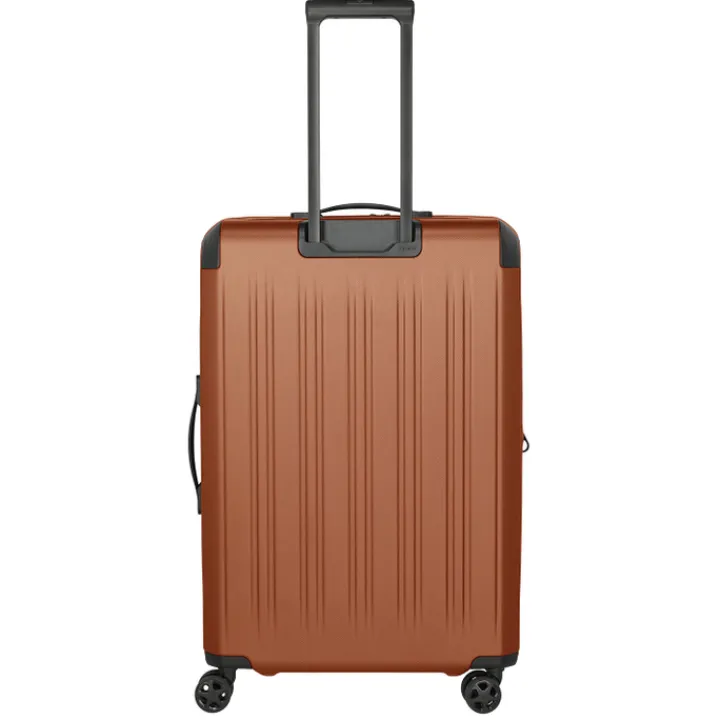 Reistrolleys|Reiskoffers>Travelite Dynamiic 4 Wheel Trolley L amber