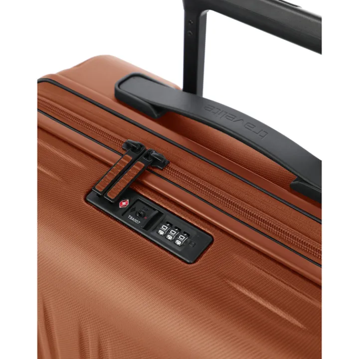 Reistrolleys|Reiskoffers>Travelite Dynamiic 4 Wheel Trolley L amber