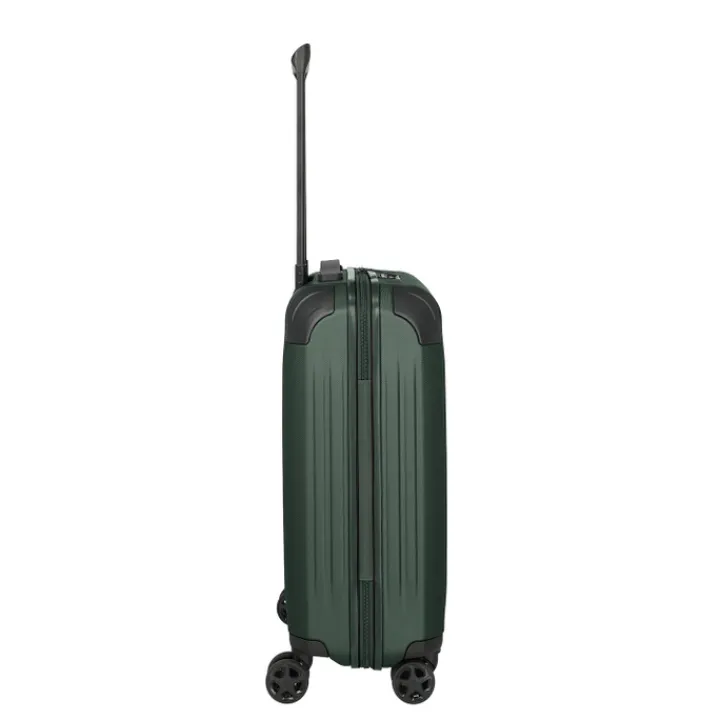 Transavia Trolleys|Ryanair Trolleys>Travelite Dynamiic 4 Wheel Cabin Trolley green