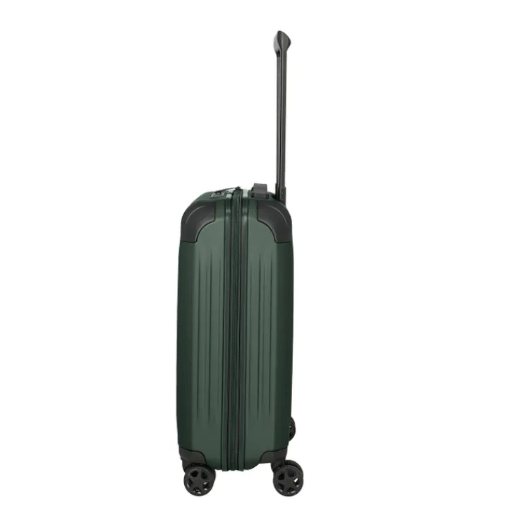 Transavia Trolleys|Ryanair Trolleys>Travelite Dynamiic 4 Wheel Cabin Trolley green