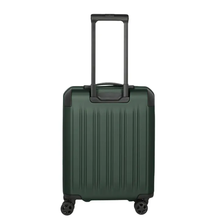 Transavia Trolleys|Ryanair Trolleys>Travelite Dynamiic 4 Wheel Cabin Trolley green