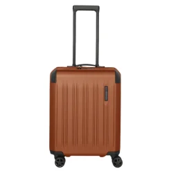 Transavia Trolleys|Ryanair Trolleys>Travelite Dynamiic 4 Wheel Cabin Trolley amber