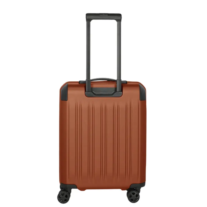 Transavia Trolleys|Ryanair Trolleys>Travelite Dynamiic 4 Wheel Cabin Trolley amber