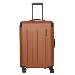 Reistrolleys|Reiskoffers>Travelite Dynamiic 4 Wheel Trolley M amber