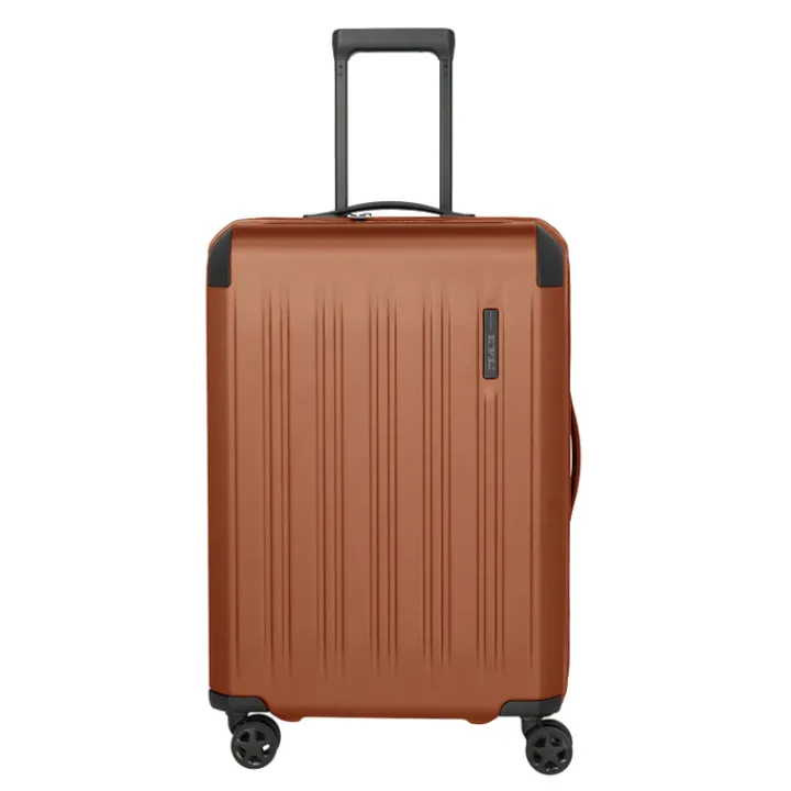 Reistrolleys|Reiskoffers>Travelite Dynamiic 4 Wheel Trolley M amber