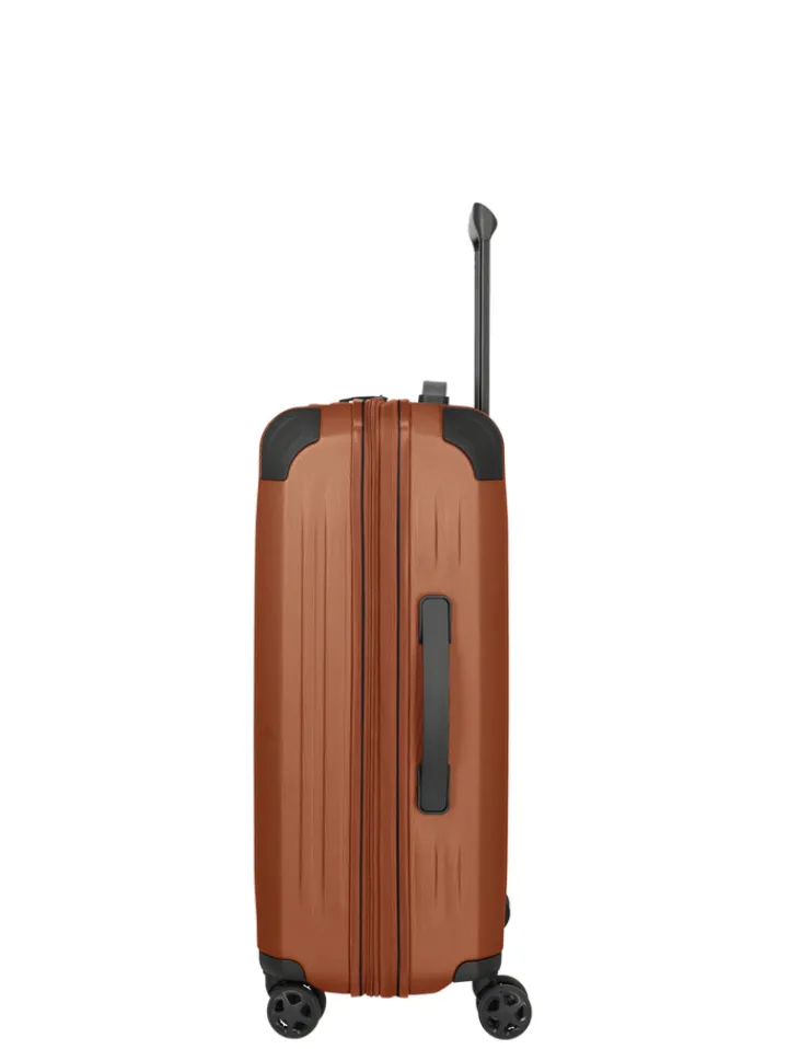 Reistrolleys|Reiskoffers>Travelite Dynamiic 4 Wheel Trolley M amber