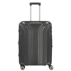 Reistrolleys|Reiskoffers>Travelite Elvaa 4 Wiel Trolley M Expandable black