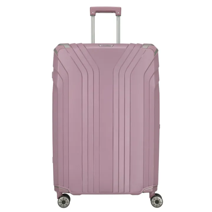 Reistrolleys|Reiskoffers>Travelite Elvaa 4 Wiel Trolley L rose