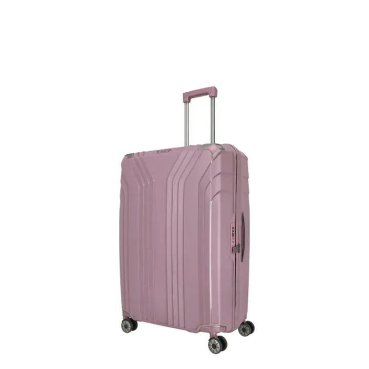 Reistrolleys|Reiskoffers>Travelite Elvaa 4 Wiel Trolley L rose