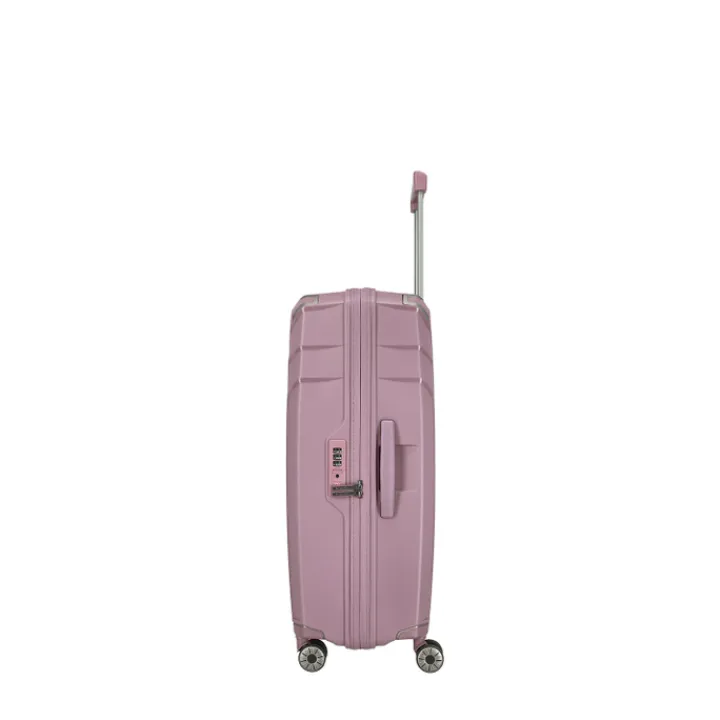 Reistrolleys|Reiskoffers>Travelite Elvaa 4 Wiel Trolley L rose