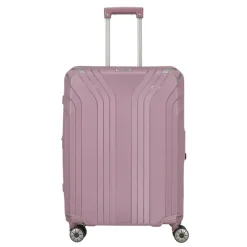 Reistrolleys|Reiskoffers>Travelite Elvaa 4 Wiel Trolley M Expandable rosé