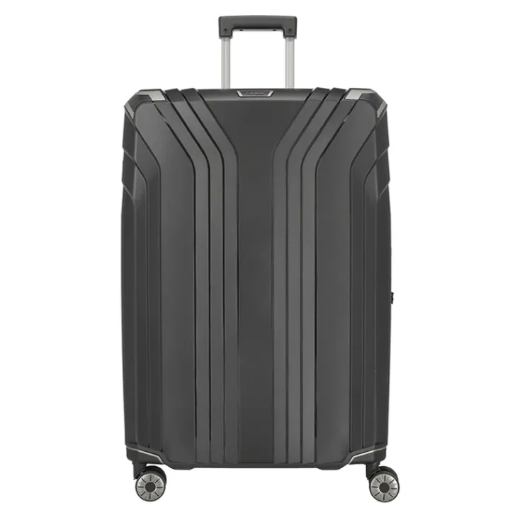 Reistrolleys|Reiskoffers>Travelite Elvaa 4 Wiel Trolley L black