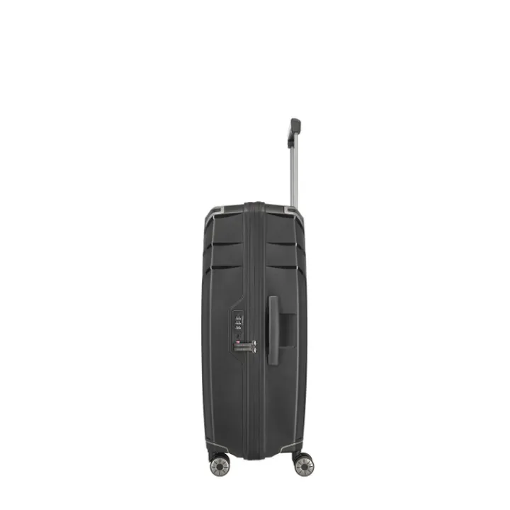 Reistrolleys|Reiskoffers>Travelite Elvaa 4 Wiel Trolley L black
