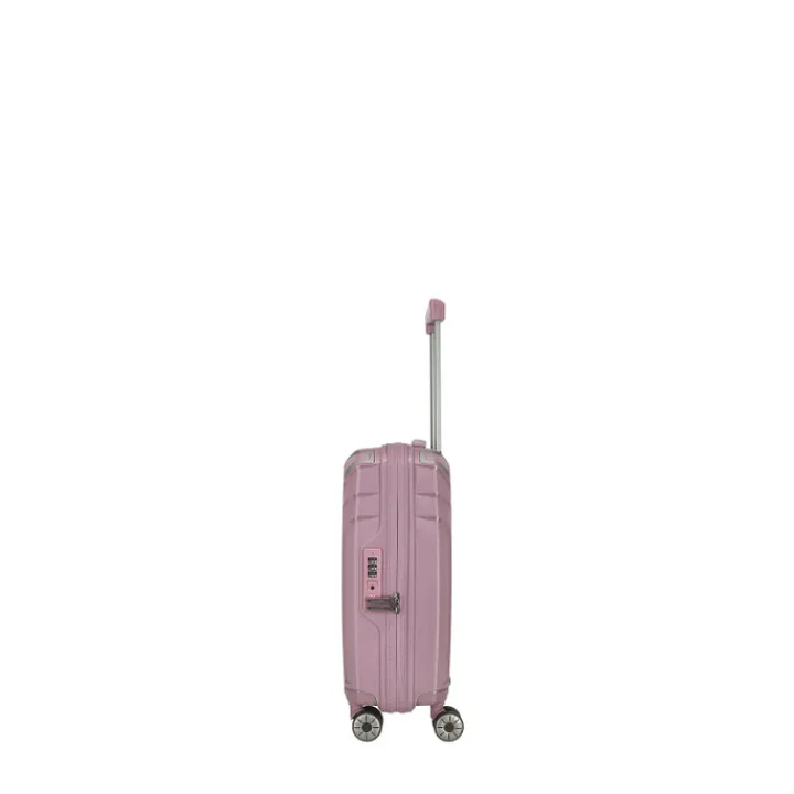 Transavia Trolleys|Ryanair Trolleys>Travelite Elvaa 4 Wiel Trolley S rose
