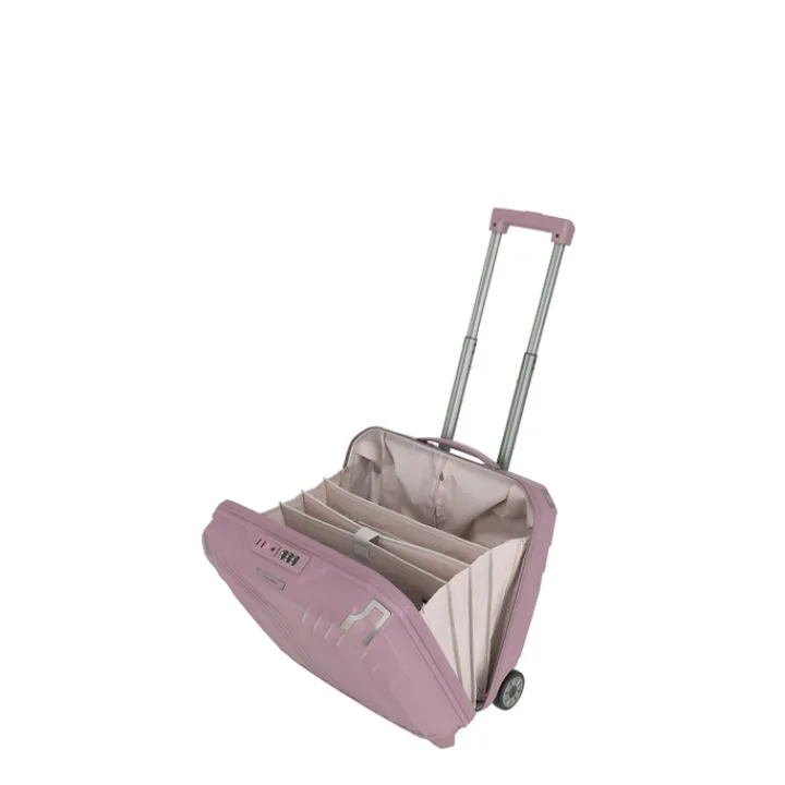 Handbagage Trolleys|Laptop Trolleys>Travelite Elvaa Businesswheeler rose