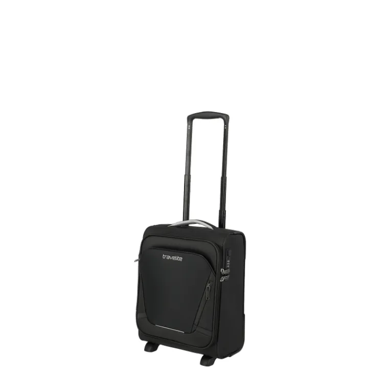 Handbagage Trolleys|Reistrolleys>Travelite Jetpack Easy 2 Cabin black