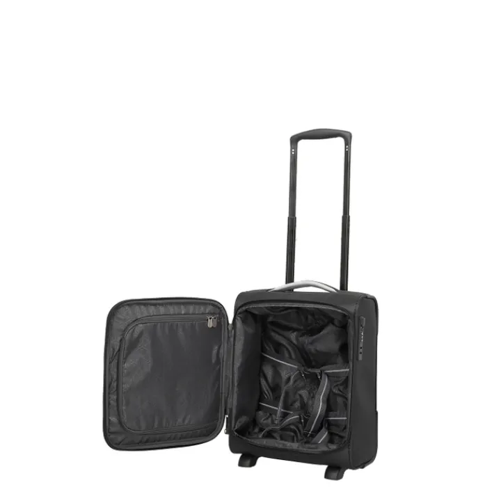 Handbagage Trolleys|Reistrolleys>Travelite Jetpack Easy 2 Cabin black
