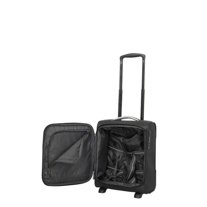 Handbagage Trolleys|Reistrolleys>Travelite Jetpack Easy 2 Cabin black