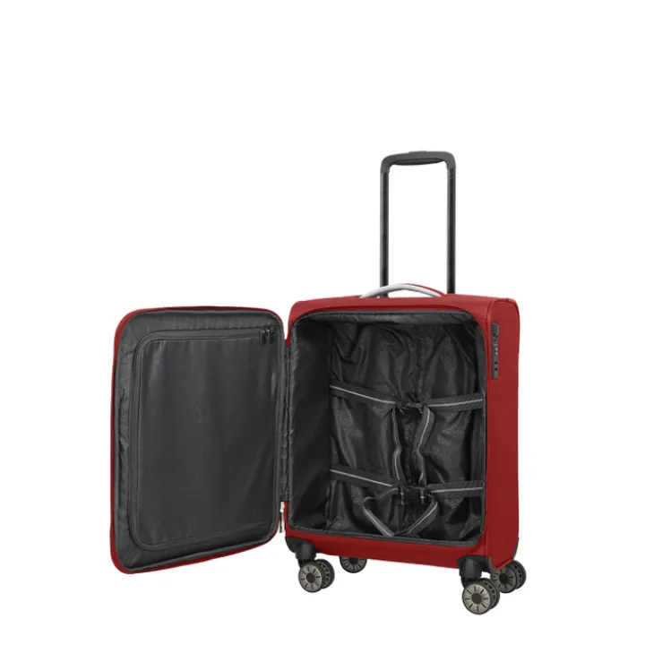 Transavia Trolleys|Ryanair Trolleys>Travelite Jetpack Multi Light 4 Cabin red