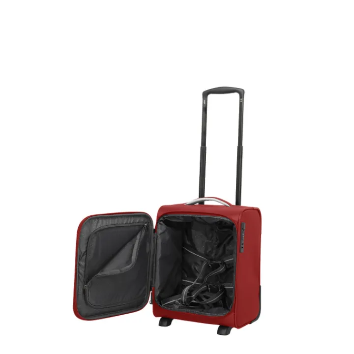 Handbagage Trolleys|Reistrolleys>Travelite Jetpack Wings 2 Cabin red