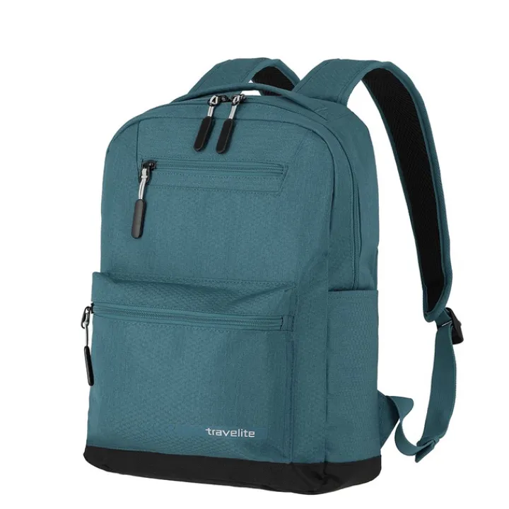 Kleine Rugzakken|Heren Rugzakken>Travelite Kick Off Backpack M petrol