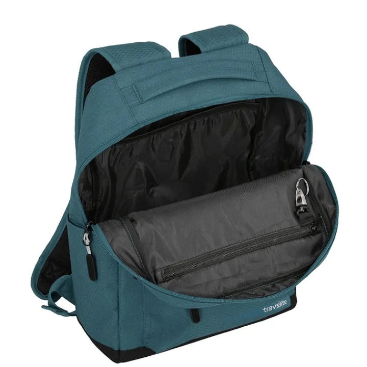 Kleine Rugzakken|Heren Rugzakken>Travelite Kick Off Backpack M petrol