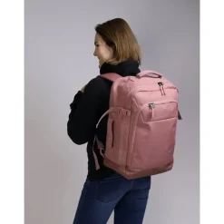 Kleine Reistassen|Handbagage Reistassen>Travelite Kick Off Cabin Size Duffle/Backpack rose