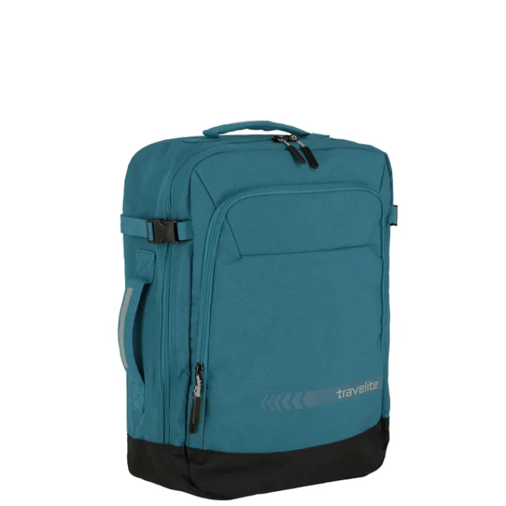 Kleine Reistassen|Handbagage Reistassen>Travelite Kick Off Cabin Size Duffle/Backpack petrol